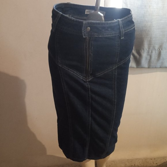 AVBL ASOS High Waist Denim Skinny Pencil Skirt - XS - Picture 3 of 5